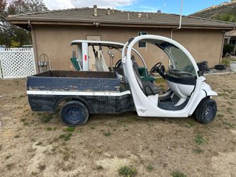 3 Electric Cars Golf and Cargo