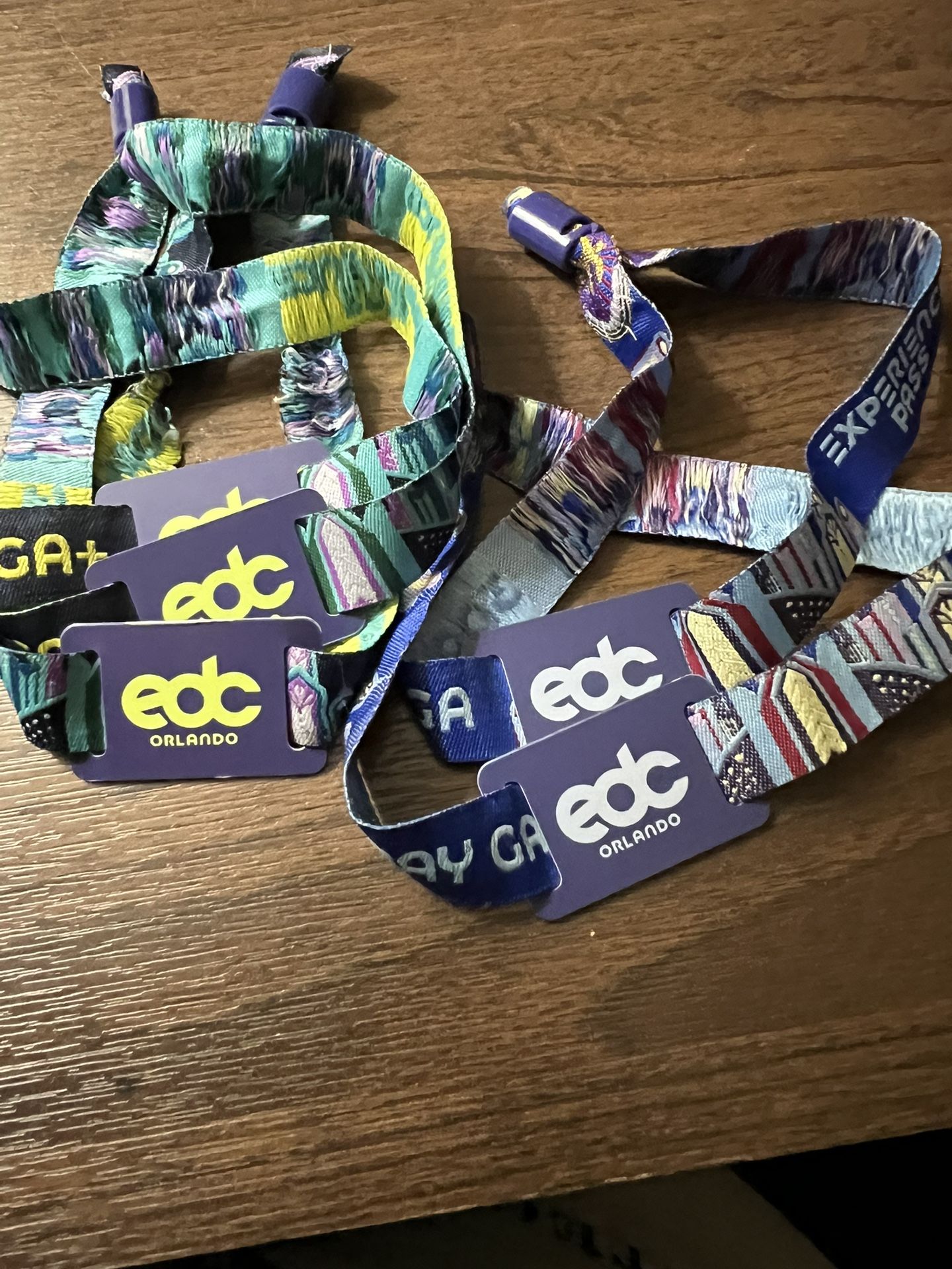 EDC Orlando Sunday Only Cheap Wristbands