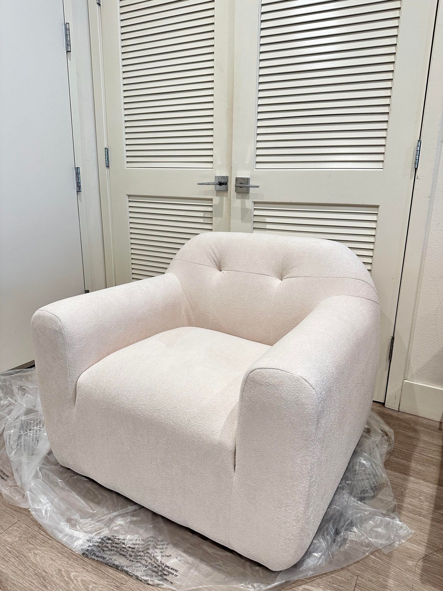 Comfy Accent Chair Single Sofa Chair with Armrest for Living Room, Reception Room