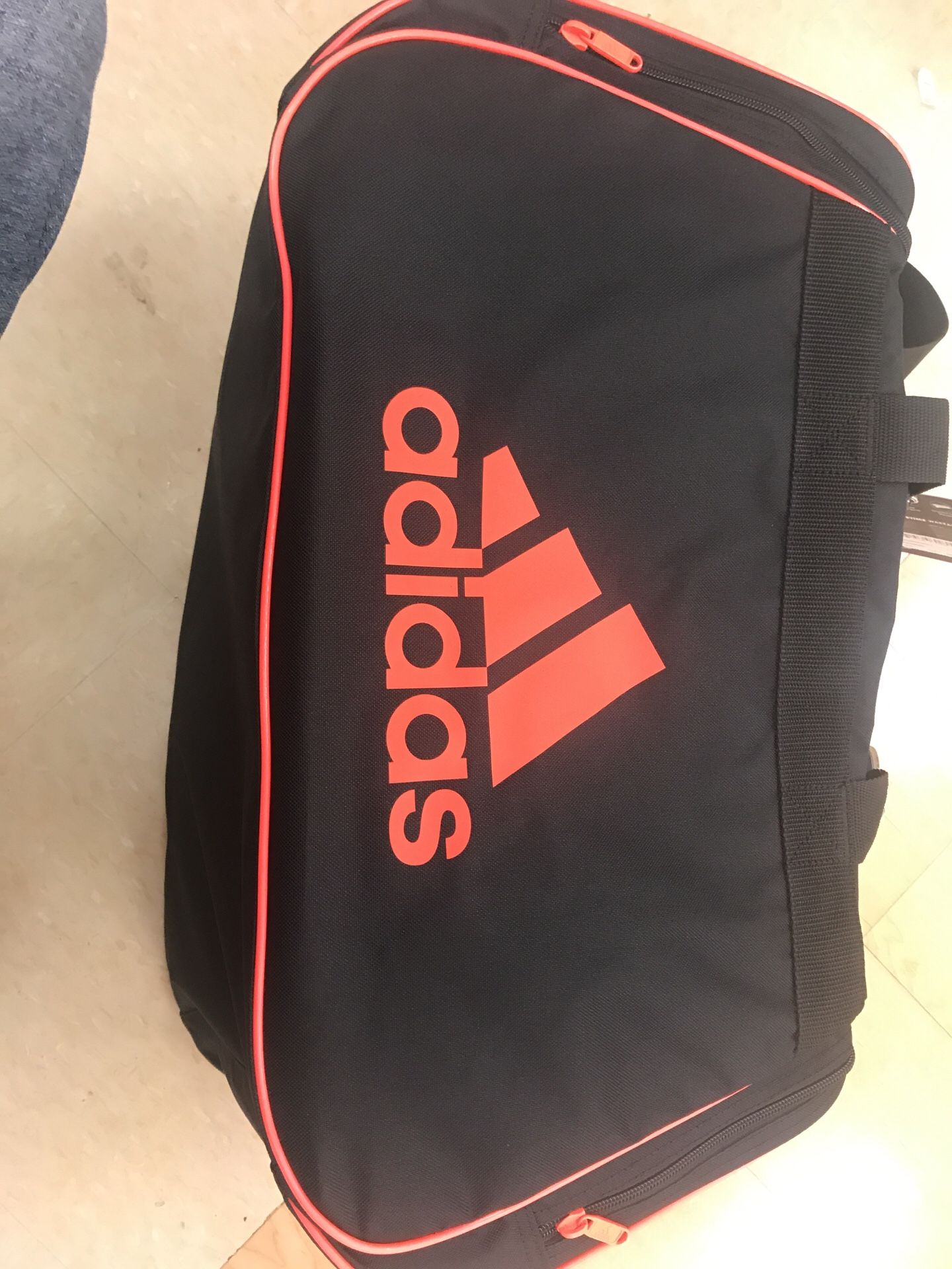 Adidas duffle bag (red)