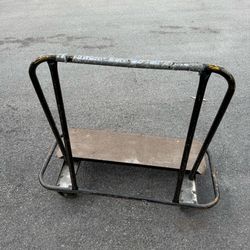 Heavy duty drywall / plywood cart.