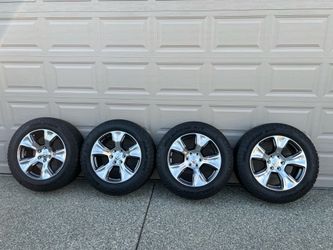 Tires size 265/60/20  and rims pressure sensor included