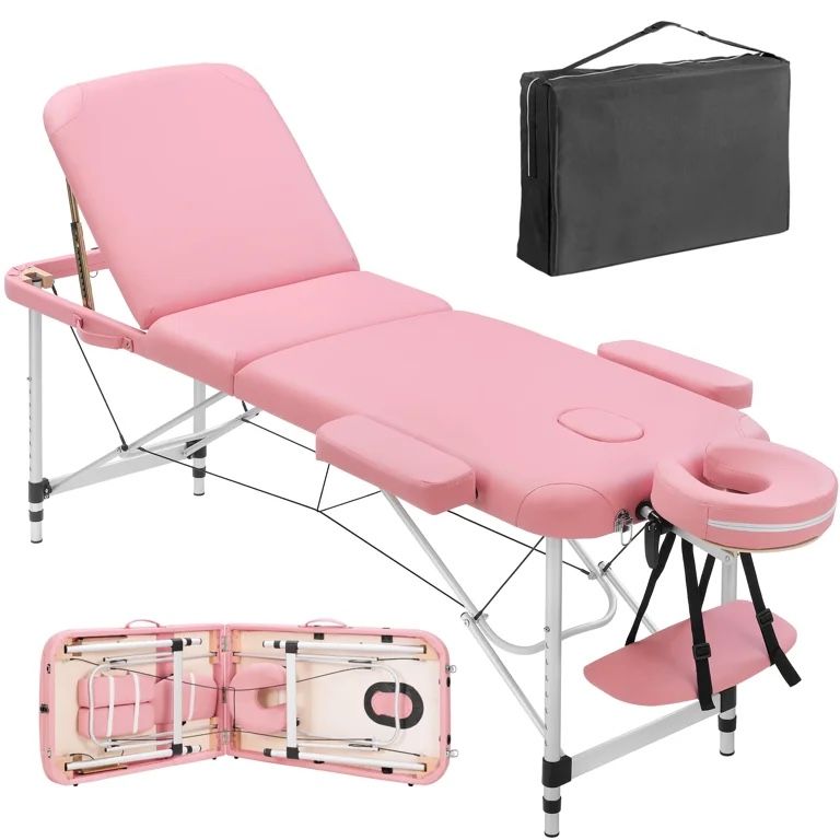 Portable Pink Massage Table
