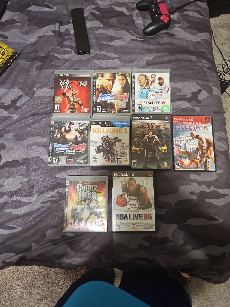 Ps2 And Ps3 Games