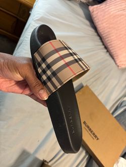 Burberry slides