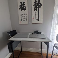 White Computer Desk 