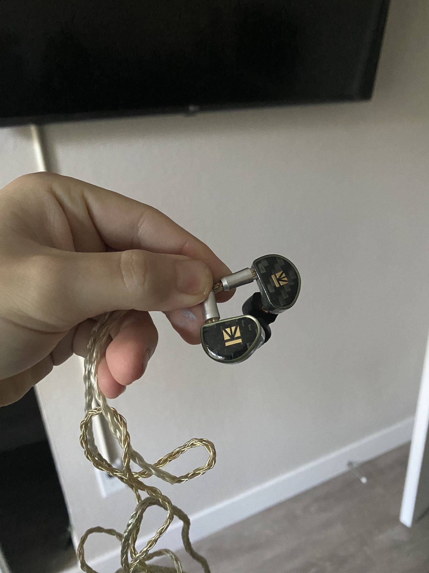 KBEAR Auricolare Diamond In-ear + OEM cable + Pads