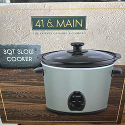 3qt Slow Cooker by 41 & Main