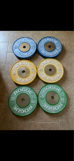 Rogue competition plate set 210lbs