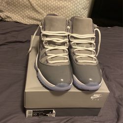 jordan 11 cool grey size 10