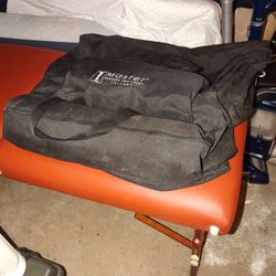 Portable Massage Table with Headrest Attachment T Covers And In Perfect condition