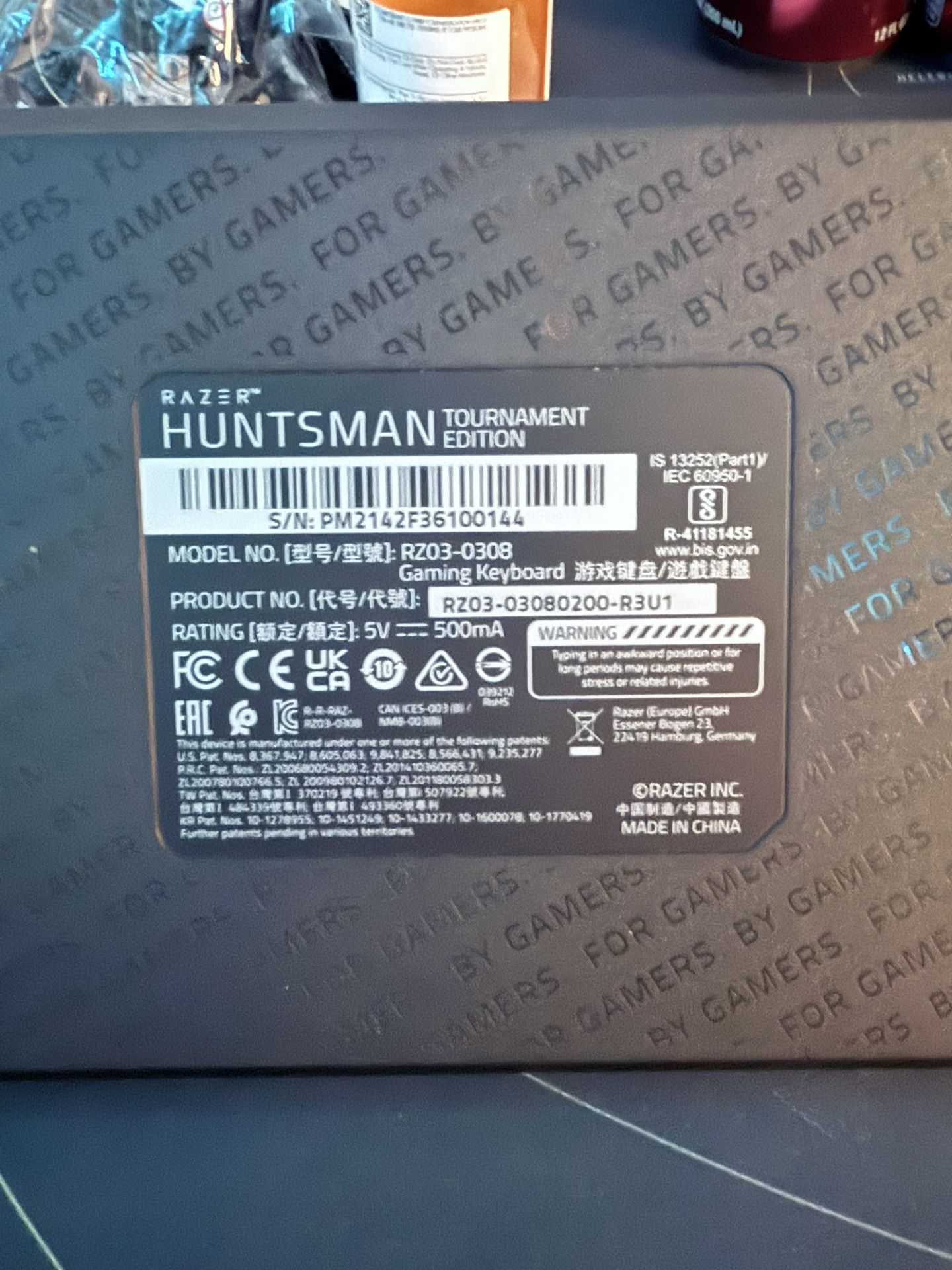 Razer Huntsman Tournament Edition