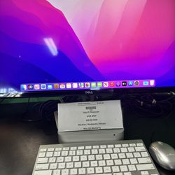 Late 2014 Mac Mini With Monitor Keyboard And Mouse