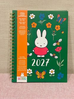 Miffy Aug 2026-Dec 2027 Green Planner