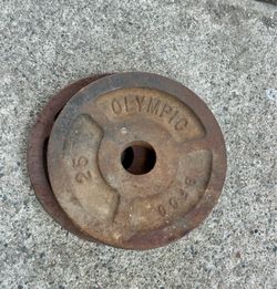 Olympic barbell plates
