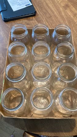 Dozen Quart Size Ball Jars - $5