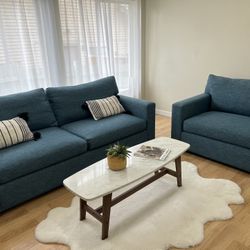 Crate & Barrel Sofa Set | FREE DELIVERY 