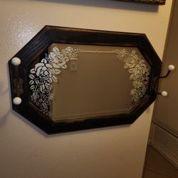 Vintage Octagonal Mirror