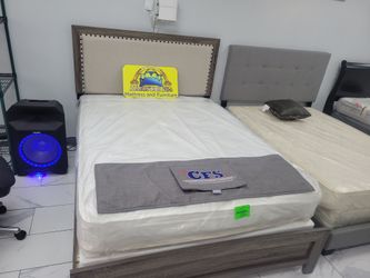 Queen Sizes Bed With Mattress
