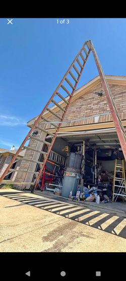 14,16, 20 ft fiberglass Aframe ladders$(contact info removed)