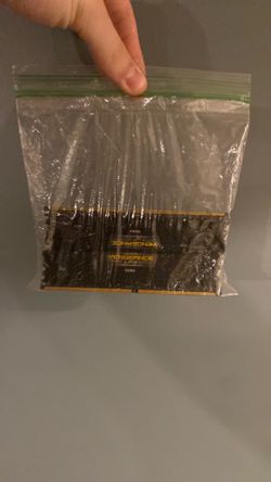 5 sticks of DDR4 ram
