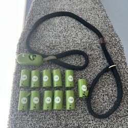 Slipknot “Soft” Dog Leash with Bags