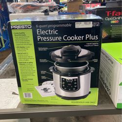 Electric Pressure Cooker Plus  $99.99