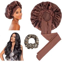 Satin Sleep Bonnet For Curly Hair