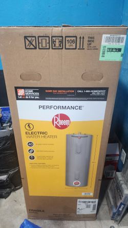 Brand new 40 gal electric water heater
