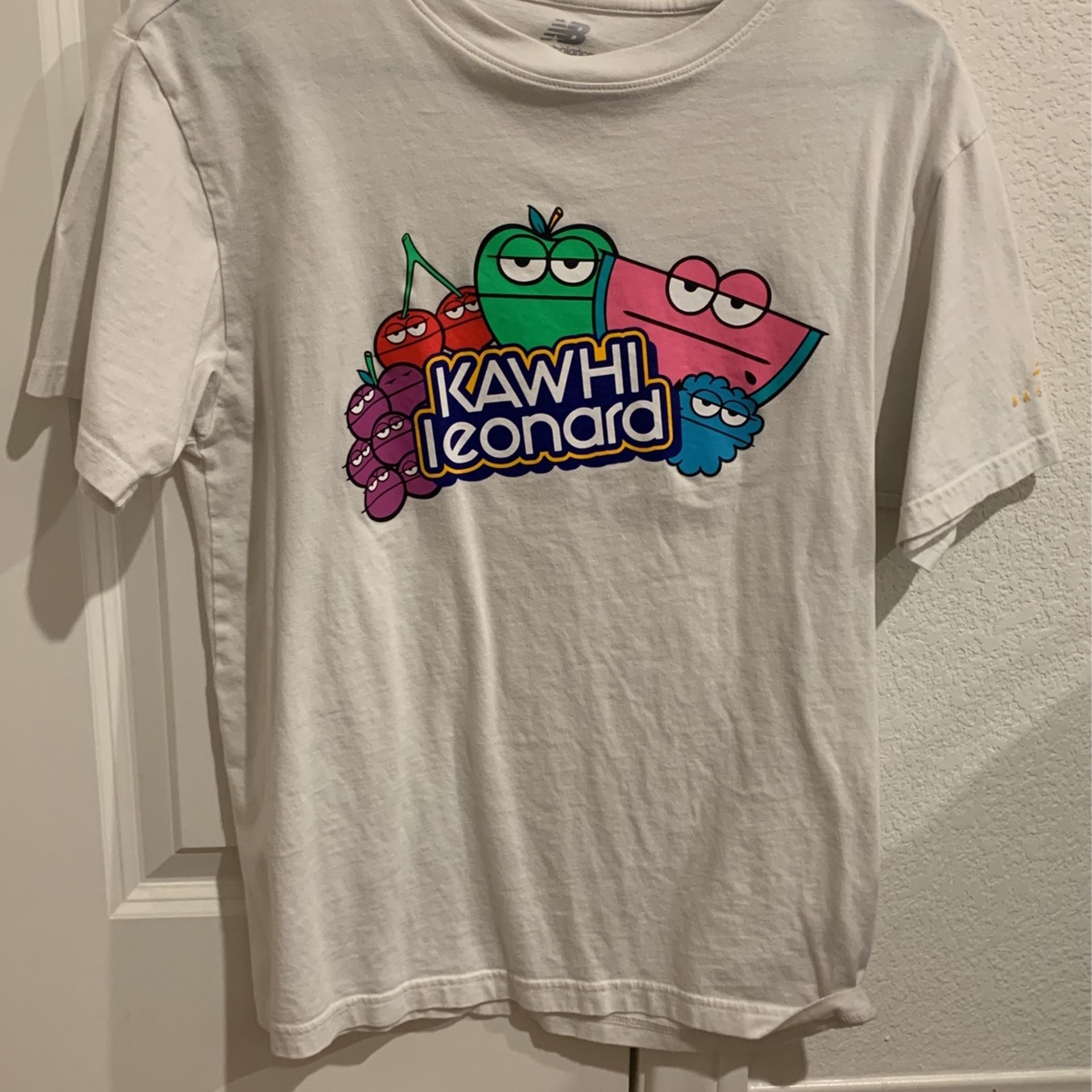Kawhi Jolly Rancher Shirt White Size Small