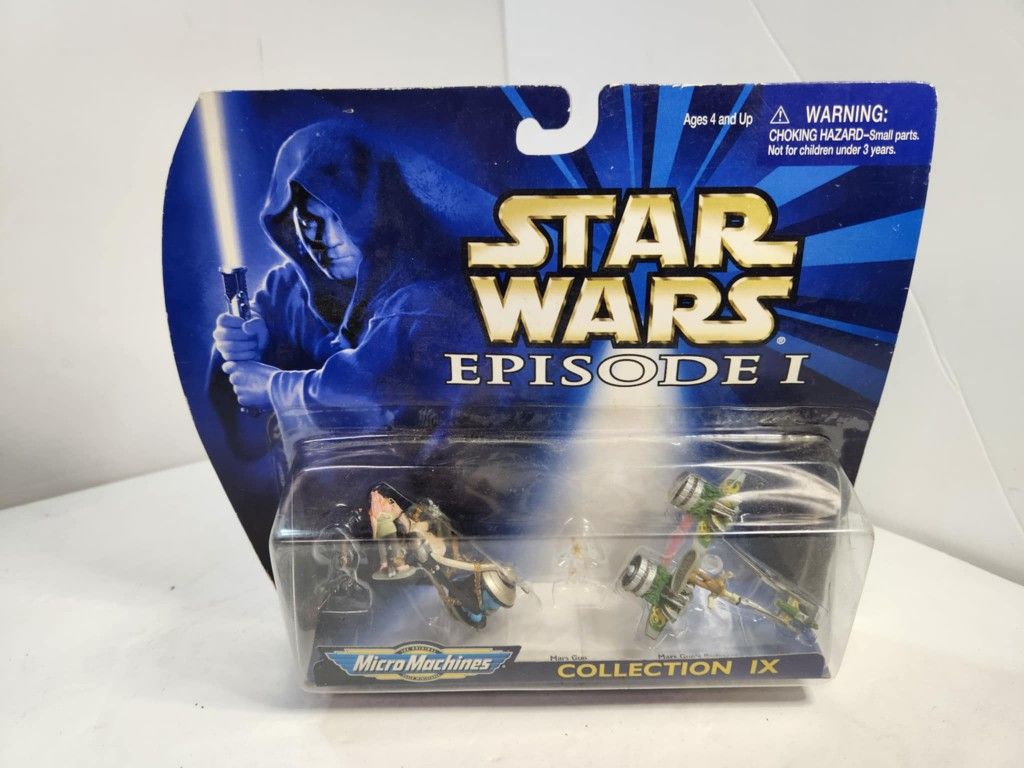 Micro Machines Star Wars Episode I Collection IX Mars Guo Podracer Vintage 90's