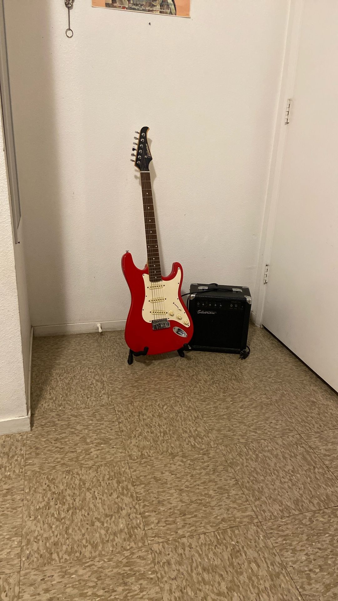 Hardly Used Guitar And Amp