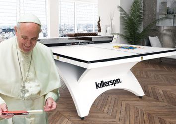 Pope Francis’ Ping Pong Table by KillerSpin