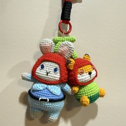Handmade with love: Cute Crochet Cherry Judy&Nick