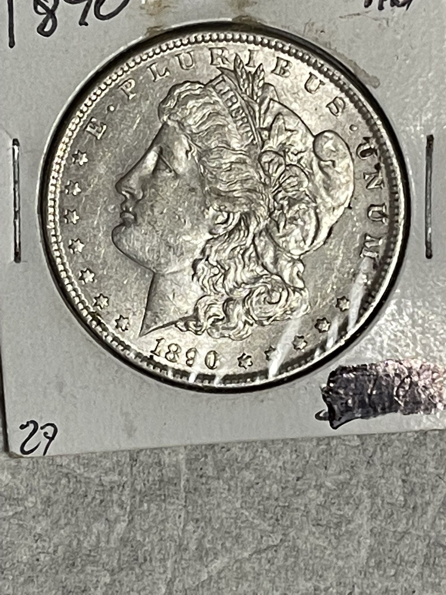 1890 Silver Morgan Dollar 