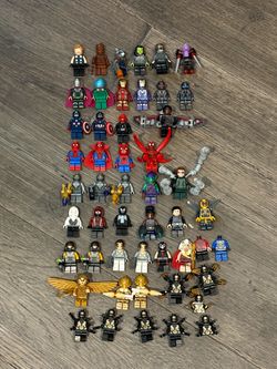 LEGO Marvel DC Superheros 50 Minifgure Lot
