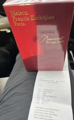 Baccarat Rouge 540 by Maison Francis Kurkdjian 