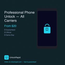 Professional Phone Unlock — All Carriers