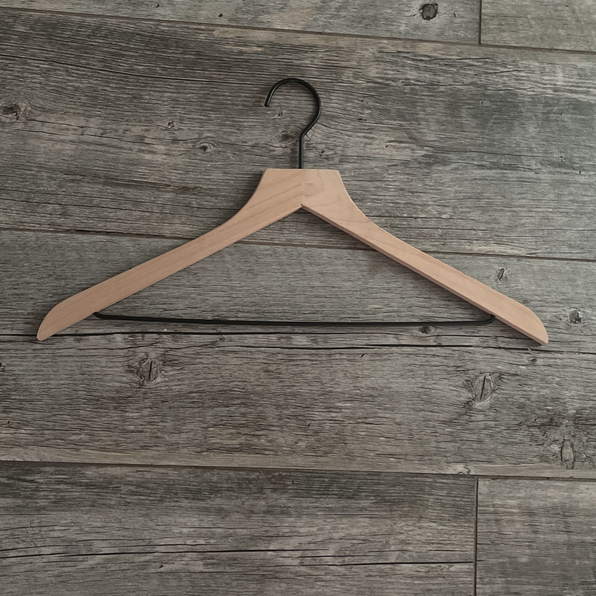 Wood hangers