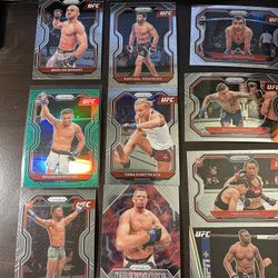 UFC Prizm Trading Cards 