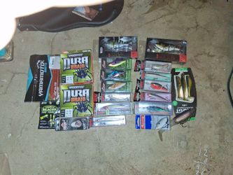 Fishing lures/spider wire/soft bait