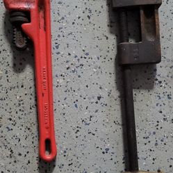 Pipe Wrench And Pipe Cutter