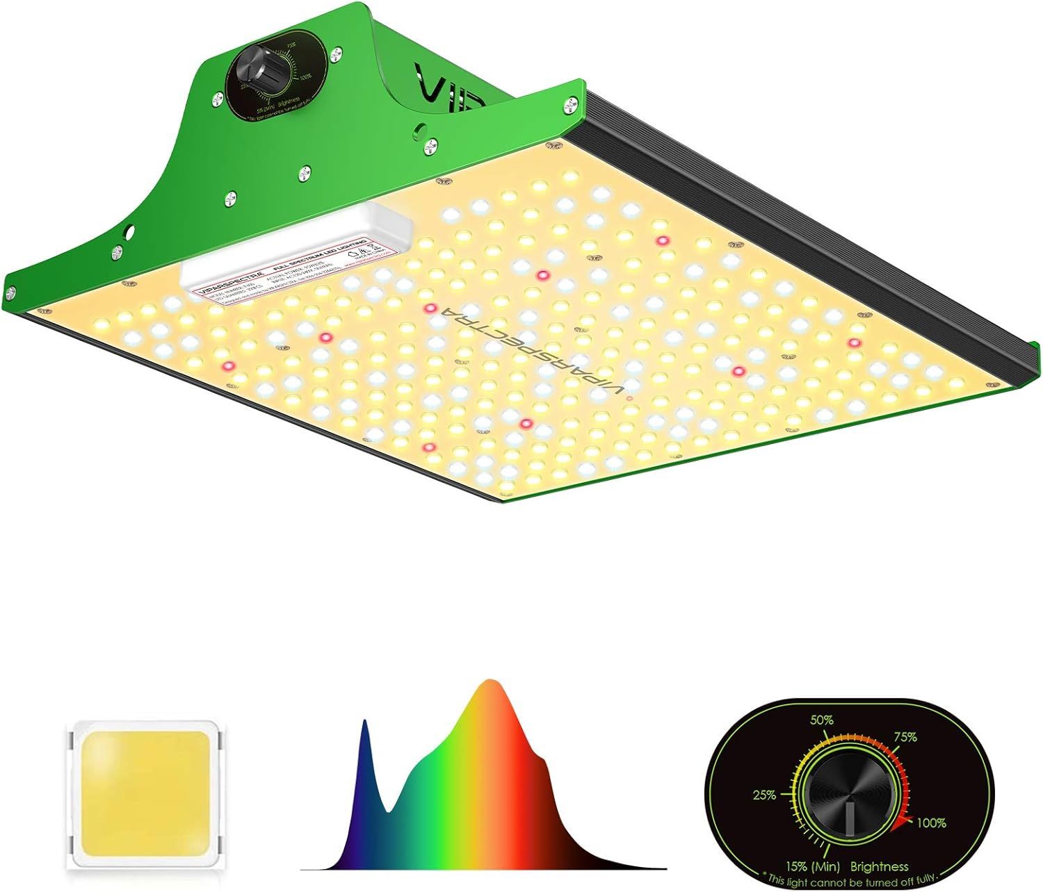 VIPARSPECTRA P1000 LED Grow Light Full Spectrum