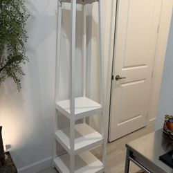 White Coat Rack
