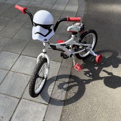 Huffy Star Wars Stormtrooper 16" Kids Bike - White