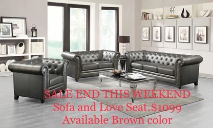 Sofa and loveseat - brand new