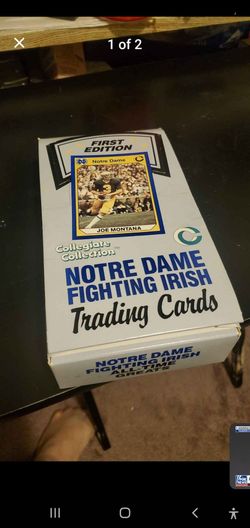 Collegiate Collection Notre Dame Fighting Irish trading cards