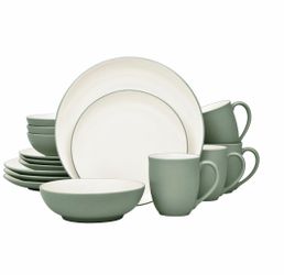 Noritake Colorwave Coupe 16 Pc. Dinnerware Set, Service for 4 Green