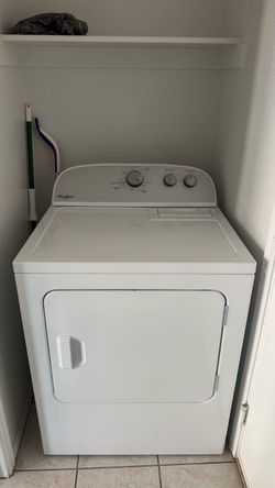 GE Profile Washer + Whirlpool Dryer Set