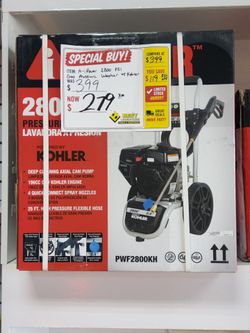 A-iPower 2800 PSI Gas Pressure Washer Kohler Engine PWF2800KH